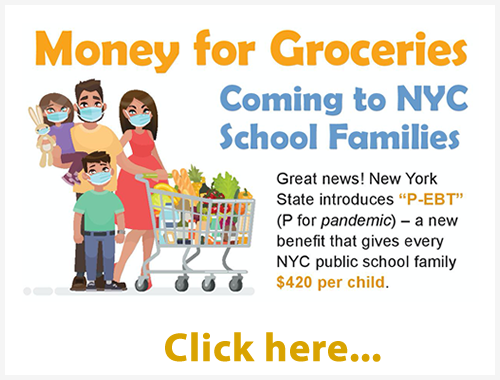Money for groceries
